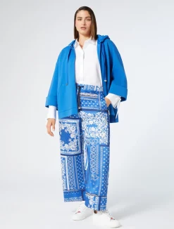 Sale Marina Rinaldi Twill trousers LIGHTBLUE
