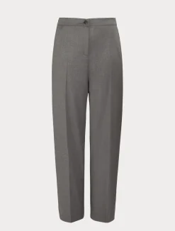 Fashion Marina Rinaldi Twill trousers MEDIUMGREY
