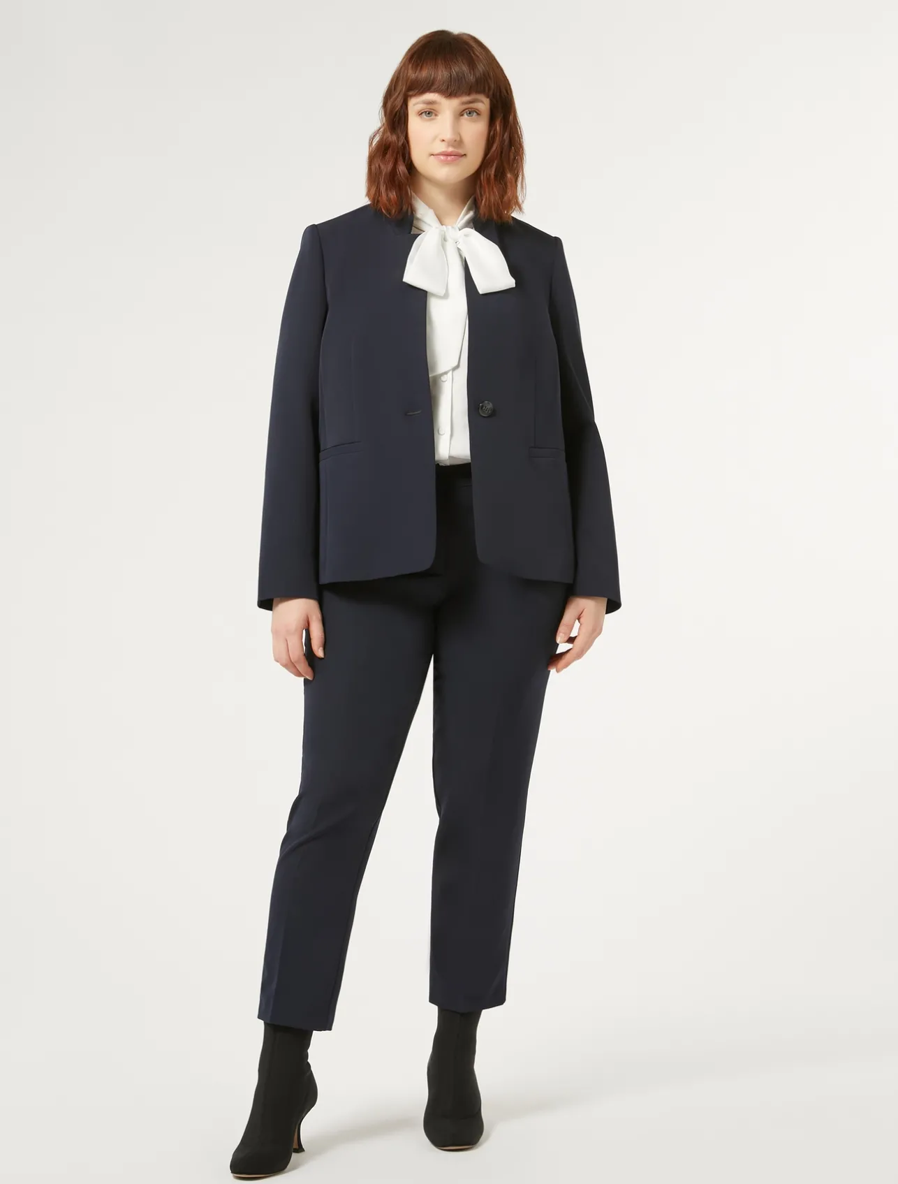 Hot Marina Rinaldi Twill trousers MIDNIGHTBLUE