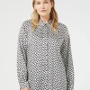 Sale Marina Rinaldi Twill tunic WHITE