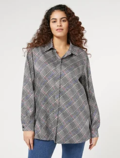 Best Marina Rinaldi Twill tunic BLACK