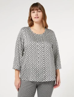 Clearance Marina Rinaldi Twill tunic WHITE