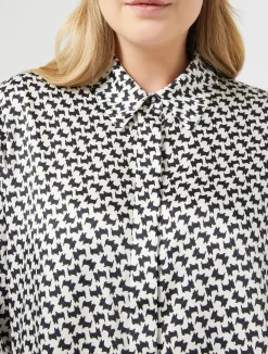 Sale Marina Rinaldi Twill tunic WHITE