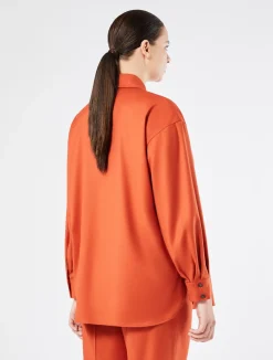 Discount Marina Rinaldi Twill tunic RUST