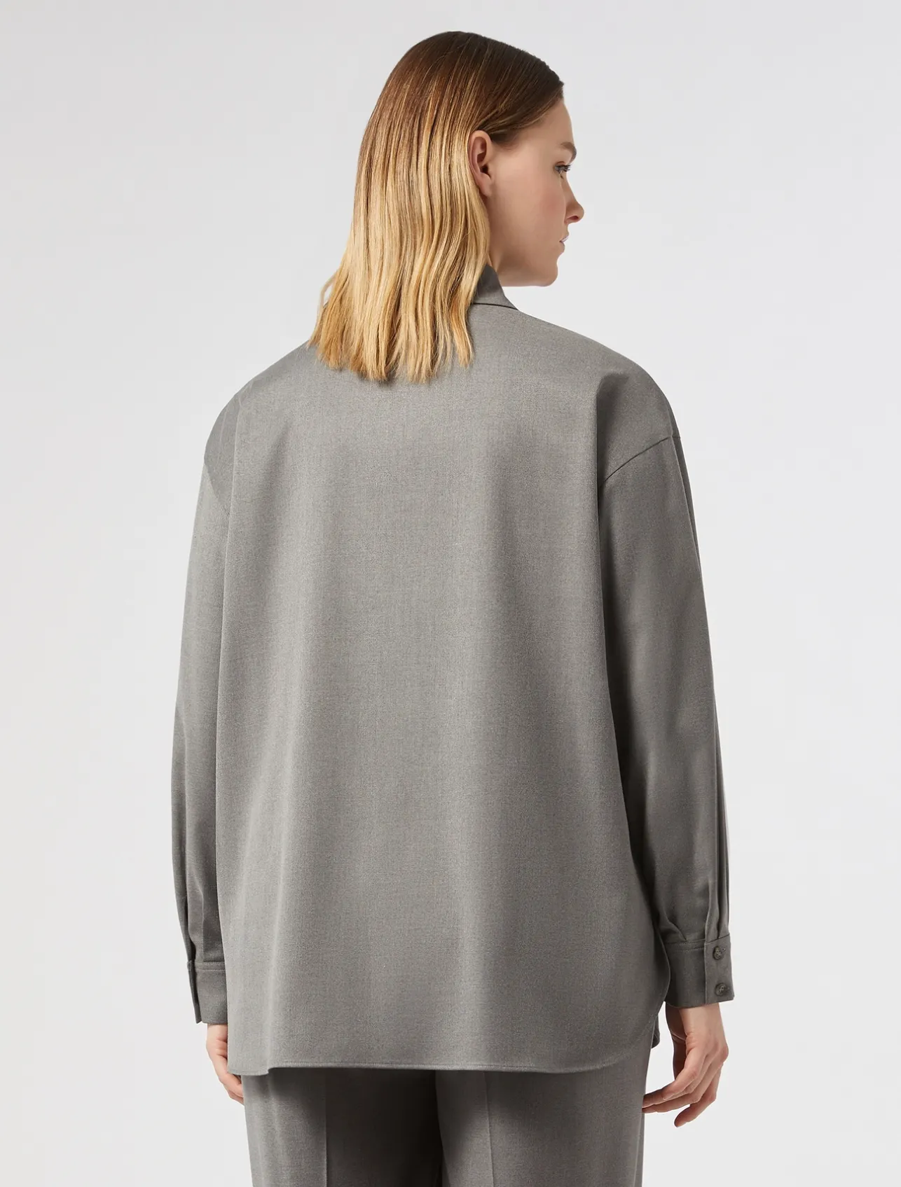 Best Marina Rinaldi Twill tunic MEDIUMGREY