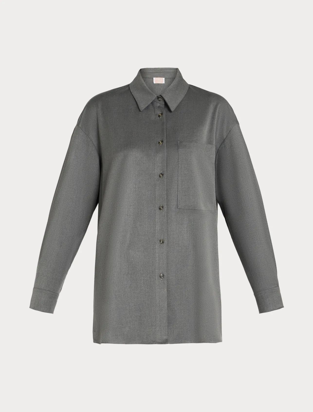 Best Marina Rinaldi Twill tunic MEDIUMGREY