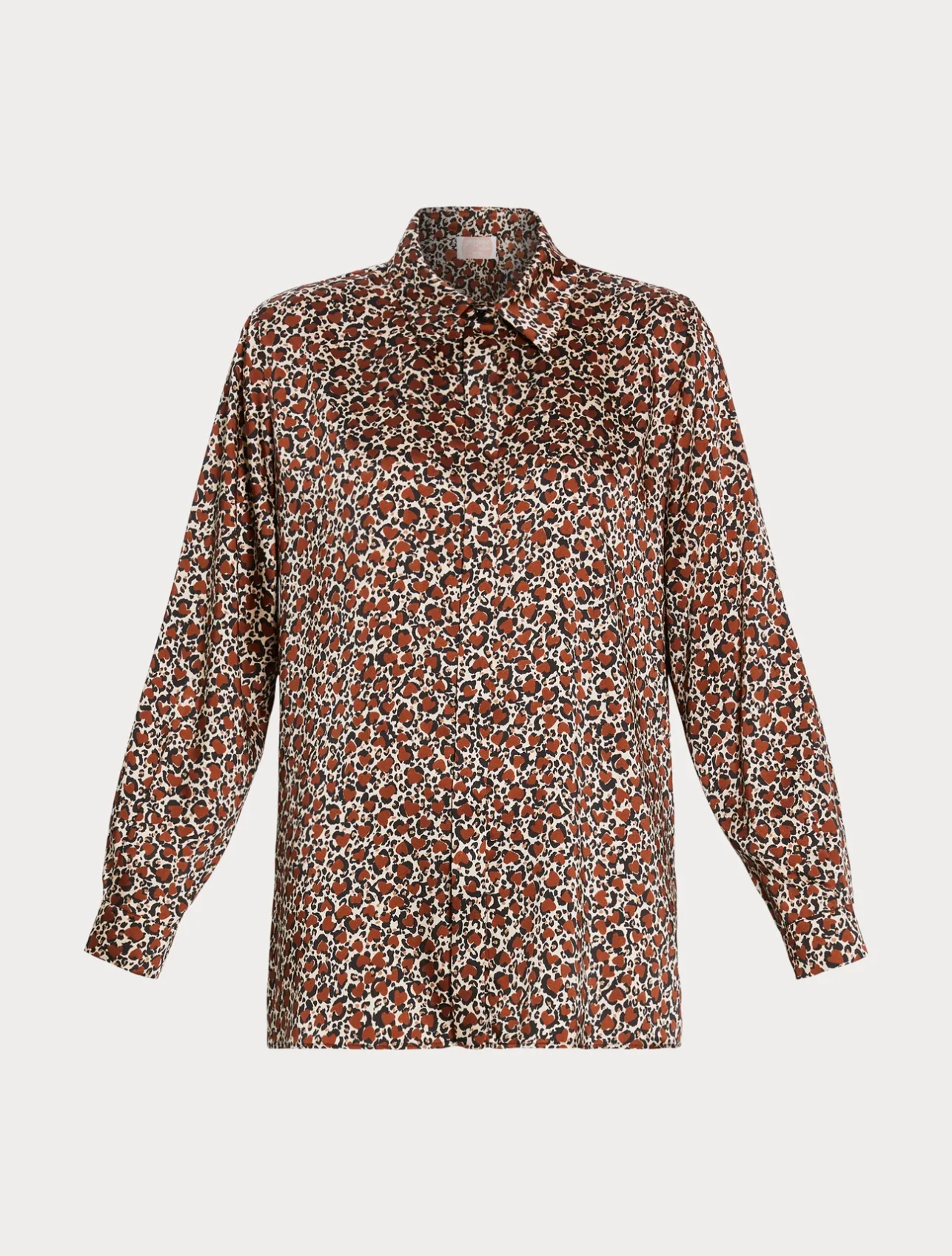 Outlet Marina Rinaldi Twill tunic TERRACOTTA