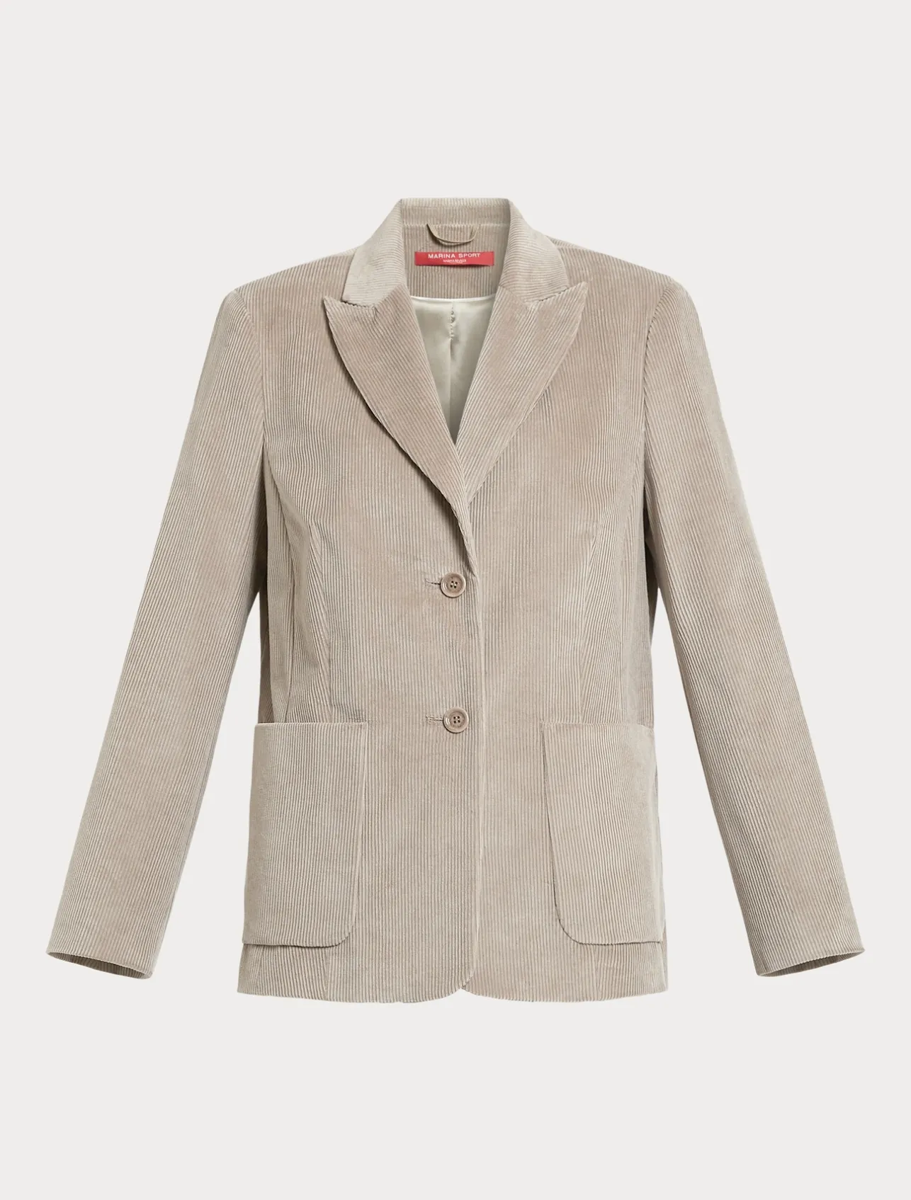Sale Marina Rinaldi Velvet blazer TURTLEDOVE