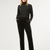 Best Marina Rinaldi Velvet trousers BLACK
