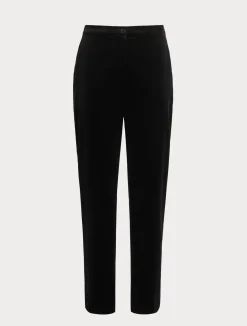 Best Marina Rinaldi Velvet trousers BLACK