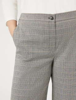 Hot Marina Rinaldi Viscose canvas trousers BLACK