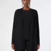Discount Marina Rinaldi Viscose cardigan and top BLACK