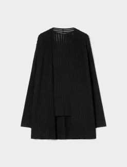Discount Marina Rinaldi Viscose cardigan and top BLACK