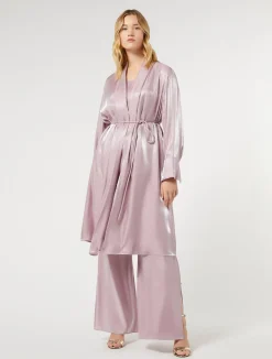 Clearance Marina Rinaldi Viscose duster coat PINK
