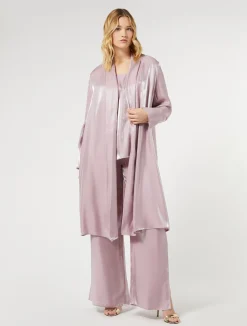 Clearance Marina Rinaldi Viscose duster coat PINK