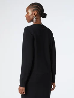 Hot Marina Rinaldi Viscose sweater BLACK