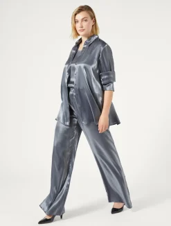 Hot Marina Rinaldi Viscose top ULTRAMARINE