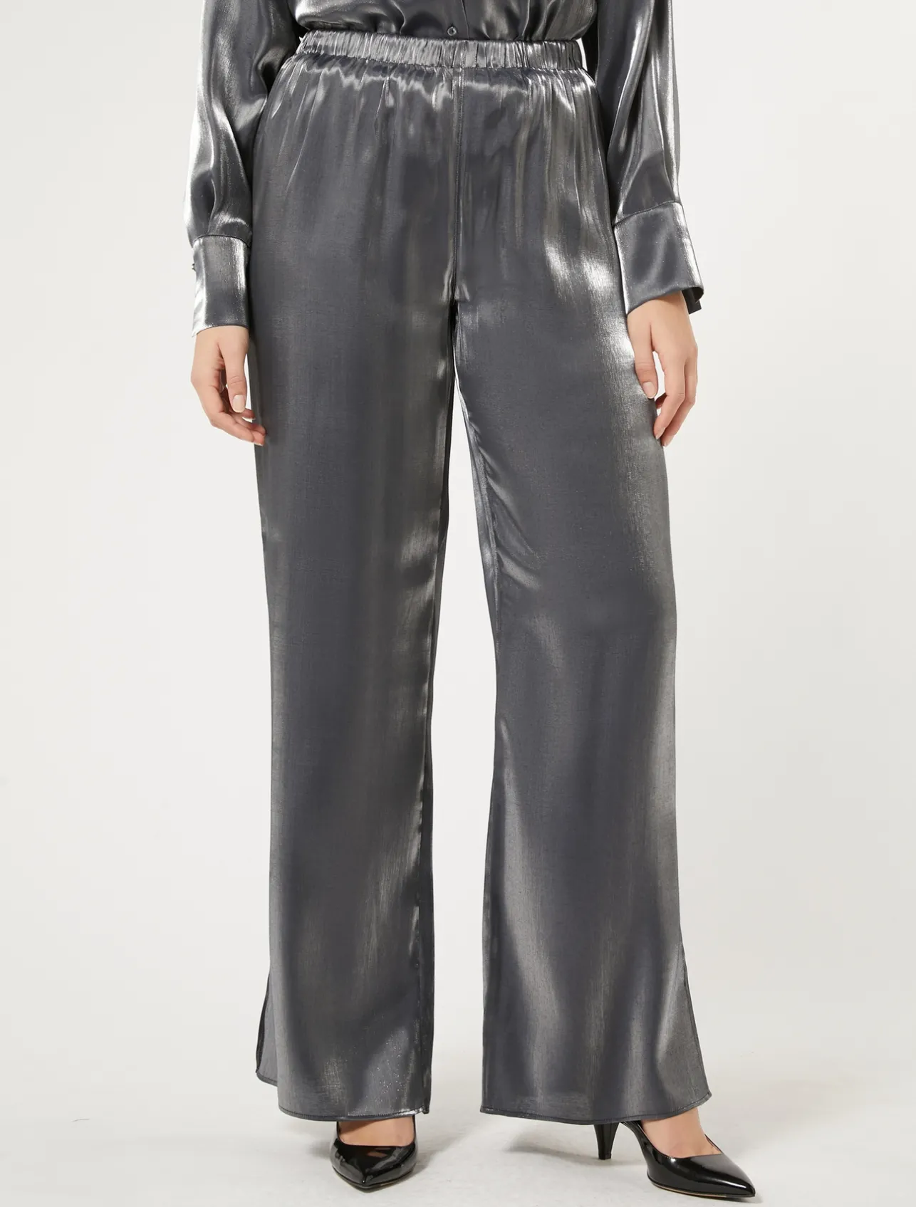 Sale Marina Rinaldi Viscose trousers ULTRAMARINE