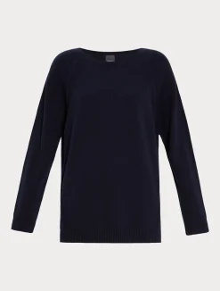 Hot Marina Rinaldi Viscose, wool and cashmere sweater ULTRAMARINE