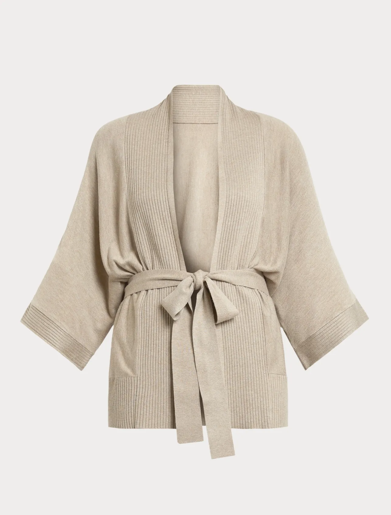 Best Marina Rinaldi Viscose yarn cardigan BEIGE