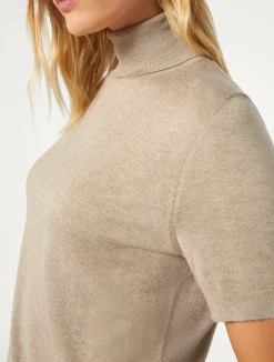 Discount Marina Rinaldi Viscose yarn sweater BEIGE