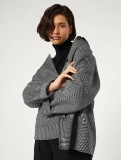 Clearance Marina Rinaldi Viscose yarn sweater BLACK