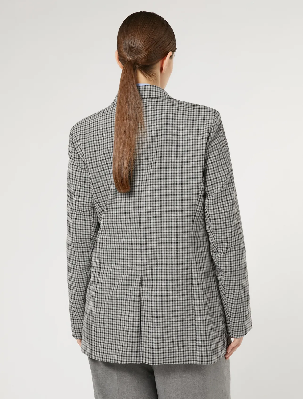 Outlet Marina Rinaldi Viscose-blend blazer jacket BLACK