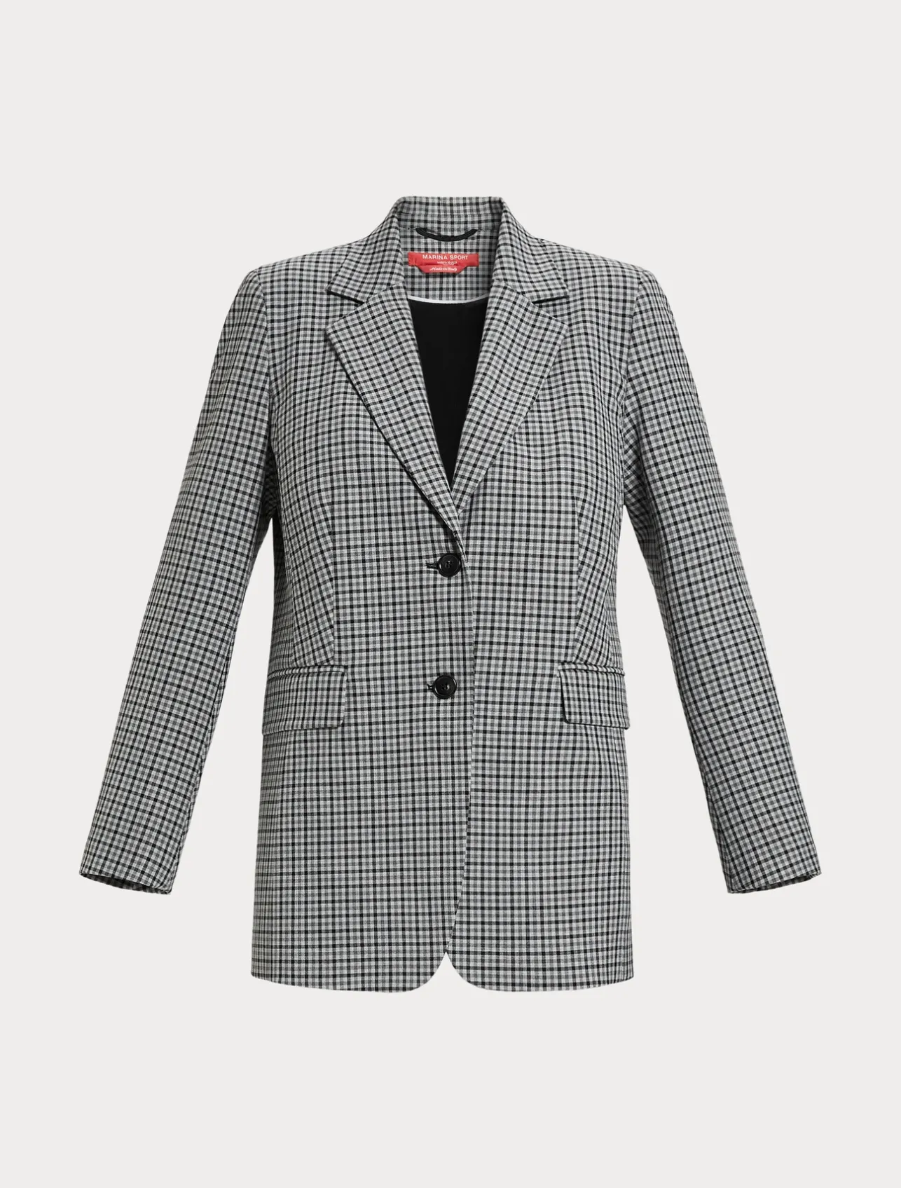 Outlet Marina Rinaldi Viscose-blend blazer jacket BLACK