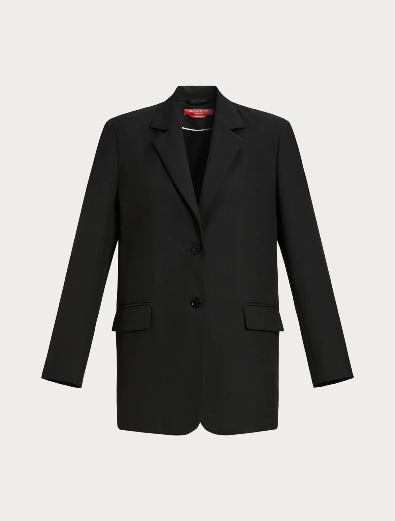 Outlet Marina Rinaldi Viscose-blend blazer jacket BLACK