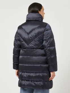 Best Marina Rinaldi water-repellent down jacket ULTRAMARINE