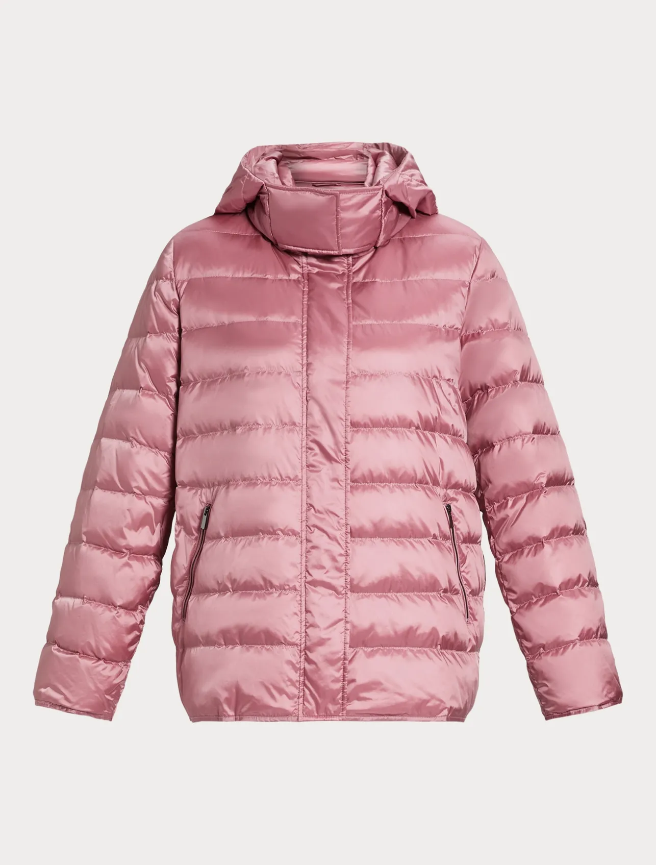 Clearance Marina Rinaldi Water-repellent nylon canvas jacket ANTIQUEROSE