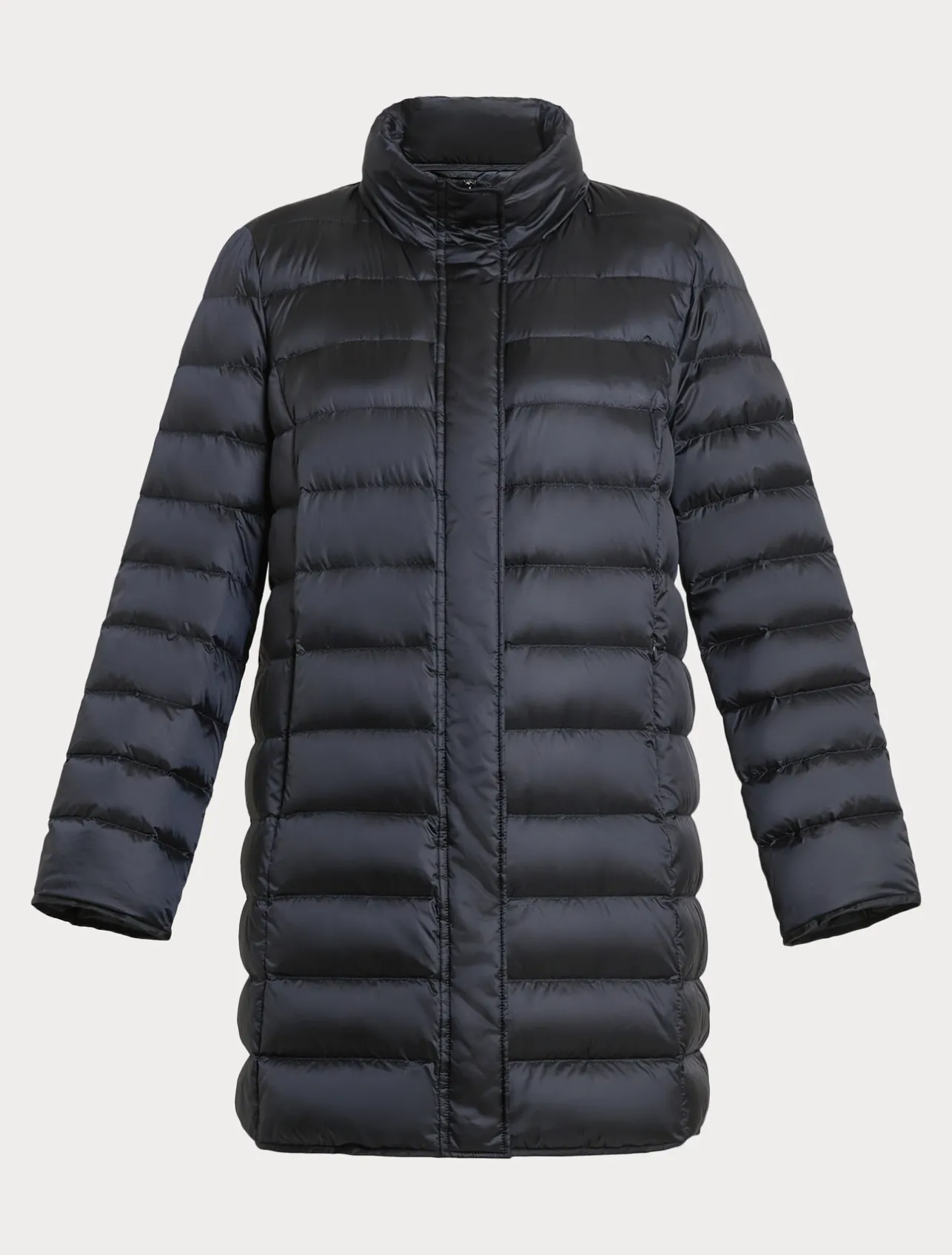 Hot Marina Rinaldi Water-repellent nylon canvas down jacket ULTRAMARINE