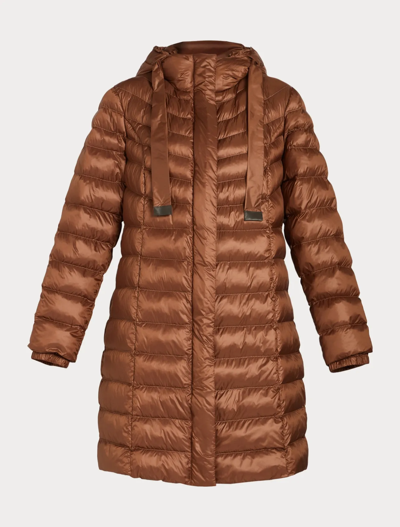 Online Marina Rinaldi Water-repellent padded coat BROWN