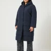 Online Marina Rinaldi Water-repellent technical padded jacket MIDNIGHTBLUE