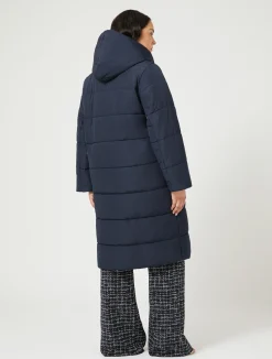Online Marina Rinaldi Water-repellent technical padded jacket MIDNIGHTBLUE