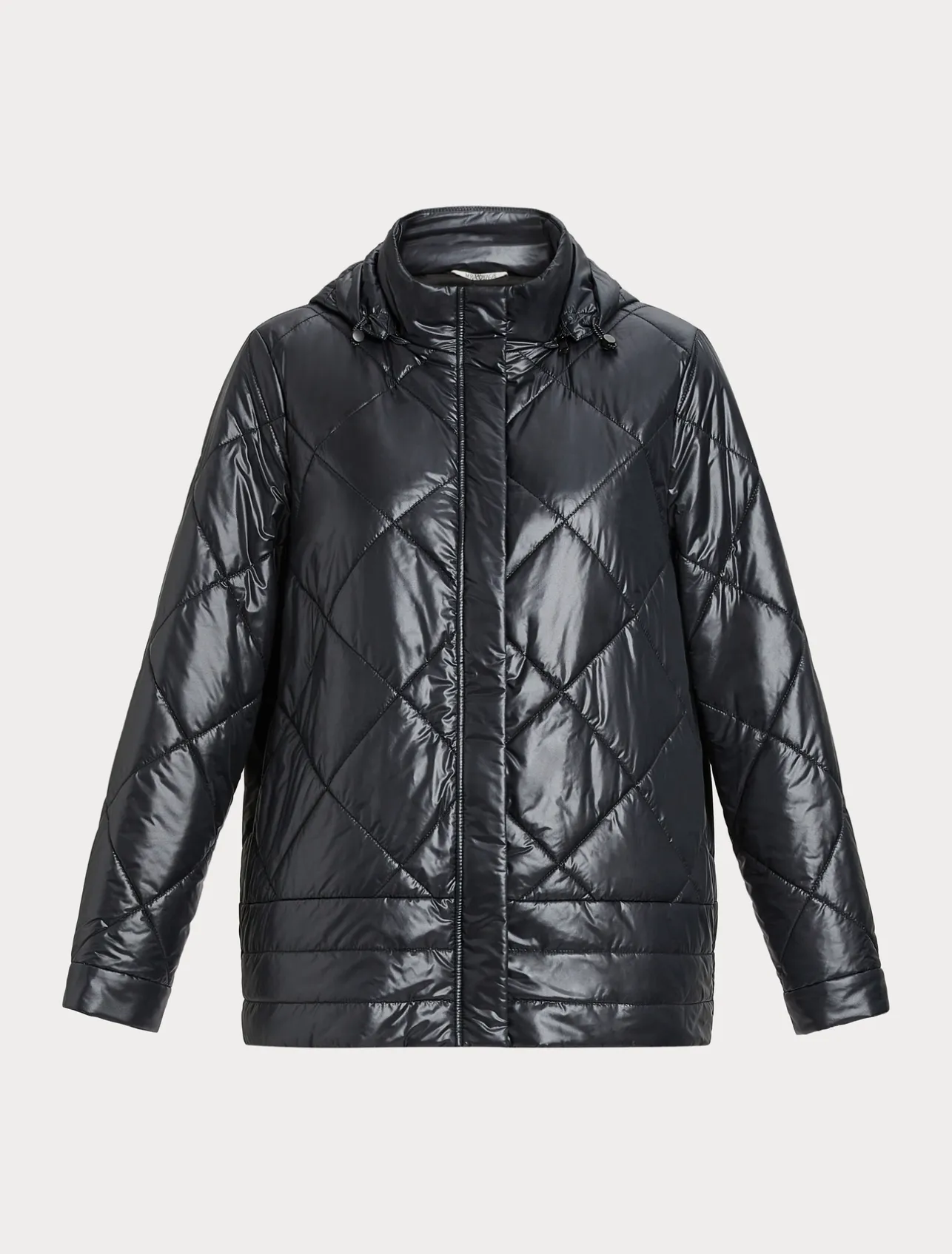 Discount Marina Rinaldi Water-repellent technical canvas jacket BLACK