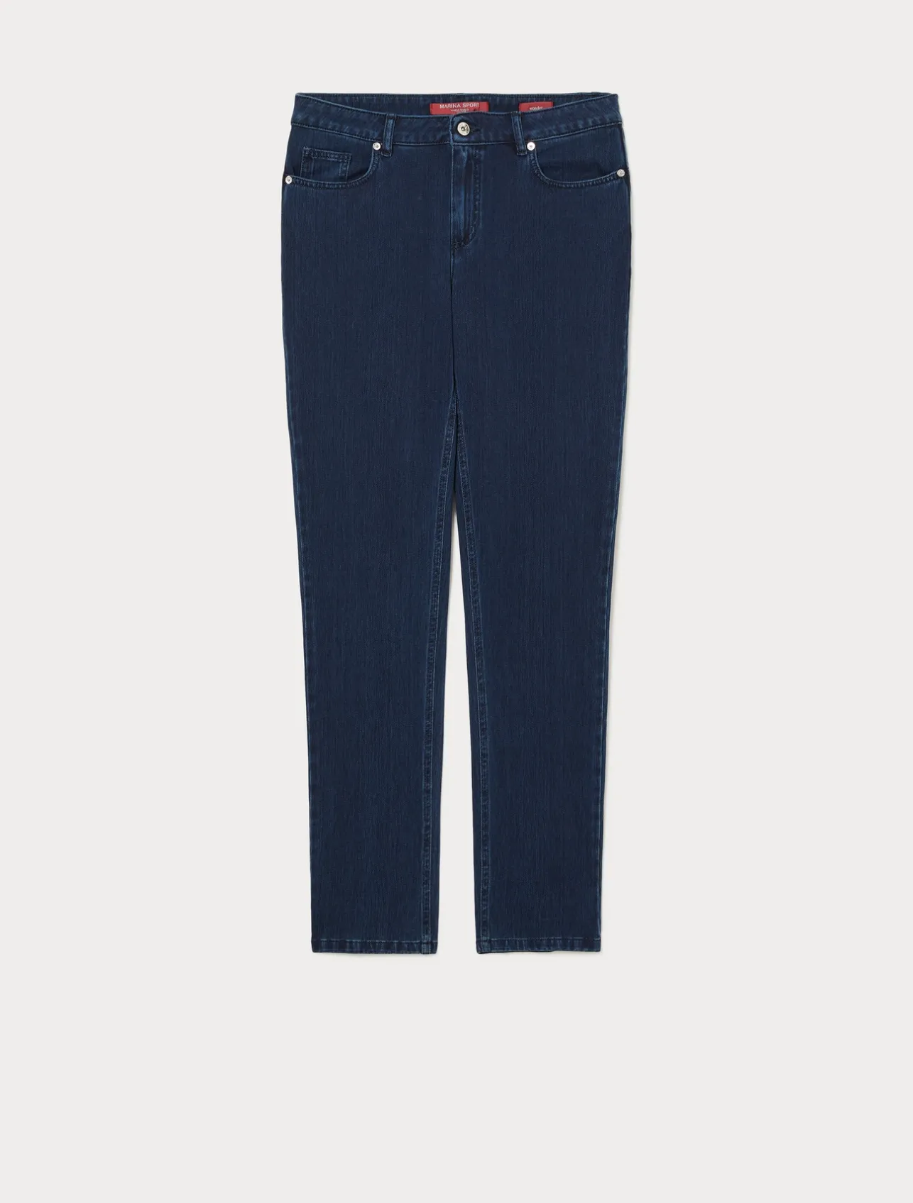 Outlet Marina Rinaldi Wonder-fit compact denim jeans MIDNIGHTBLUE
