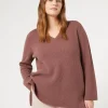 Clearance Marina Rinaldi Wool and cashmere sweater RUST