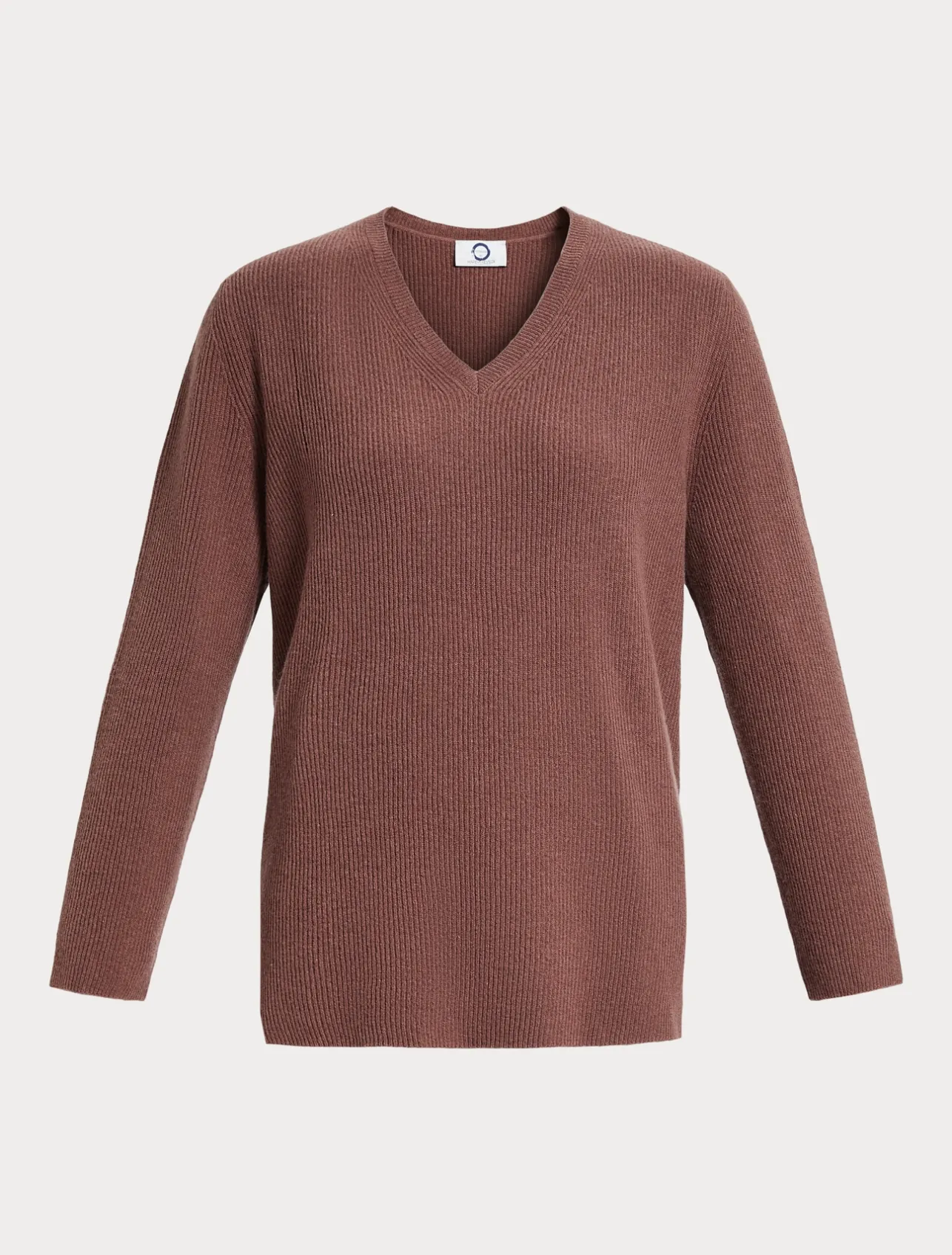 Clearance Marina Rinaldi Wool and cashmere sweater RUST