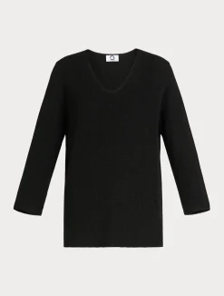 Best Marina Rinaldi Wool and lurex jumper BLACK