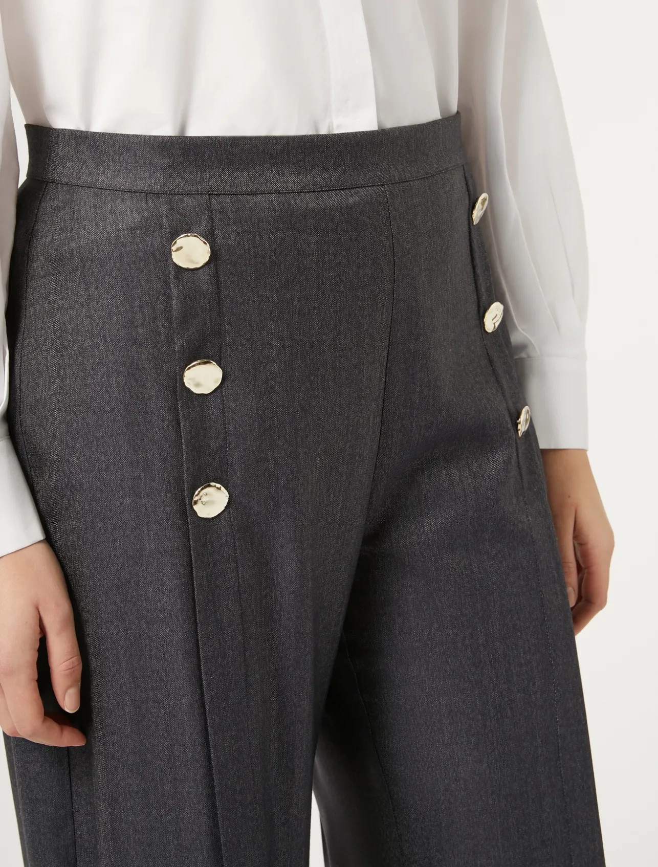 Hot Marina Rinaldi Wool and silk trousers BLUEJEANS