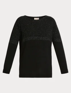 Best Marina Rinaldi Wool and viscose blend jumper BLACK