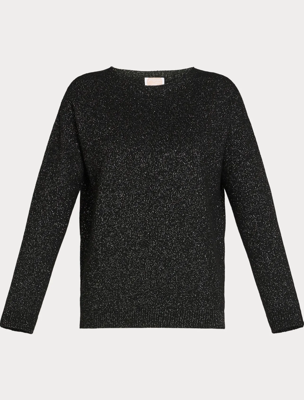 Hot Marina Rinaldi Wool blend and lurex jumper BLACK