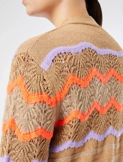 Hot Marina Rinaldi Wool blend cardigan HAZELNUTBROWN