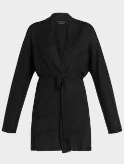 Best Marina Rinaldi Wool blend cardigan BLACK