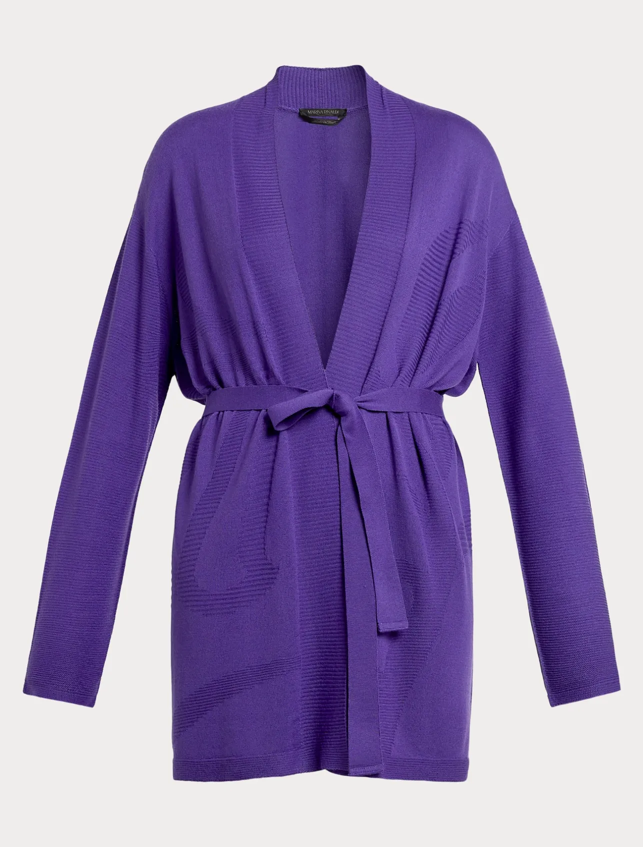 Best Marina Rinaldi Wool blend cardigan PURPLE
