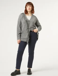 Hot Marina Rinaldi Wool blend cardigan MEDIUMGREY