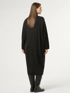 Clearance Marina Rinaldi Wool blend dress BLACK