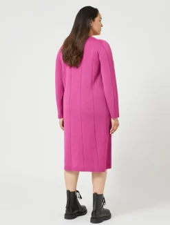 Hot Marina Rinaldi Wool blend dress REDPURPLE