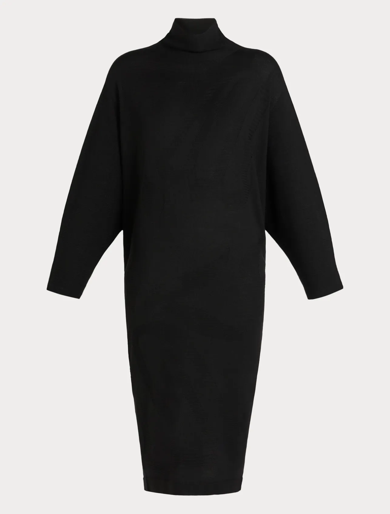 Clearance Marina Rinaldi Wool blend dress BLACK